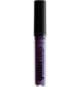 NYX Professional Makeup Glitter Goals Liquid Lipstick (Various Shades) - Amethyst Vibes