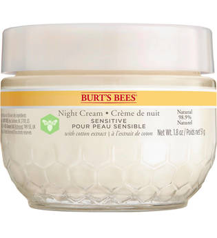 Burt's Bees Sensitive Night Cream 50 Gramm - Tages- und Nachtpflege