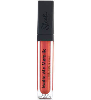 Sleek MakeUP Metallic Matte Me Liquid Lipstick 6 ml (verschiedene Farbtöne) - Molten Topaz