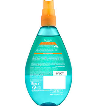 Garnier Ambre Solaire UV Water Clear Sun Cream Spray SPF30 150ml