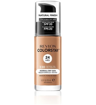 Revlon Colorstay Make-Up Foundation für normale-trockene Haut (Verschiedene Farbtöne) - Natural Tan