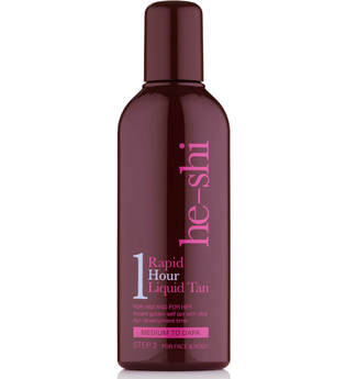 He-Shi Rapid 1 Hour Liquid Tan - Medium to Dark 150ml