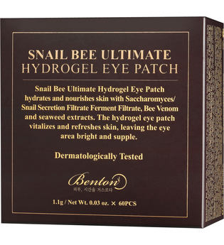 Benton Snail Bee Ultimate Hydrogel Eye Patches Augenpatches 60.0 pieces