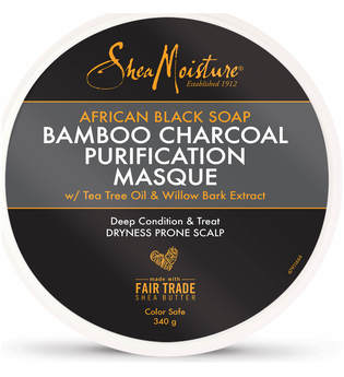Shea Moisture African Black Soap Bamboo Charcoal Masque 354ml - Exclusive