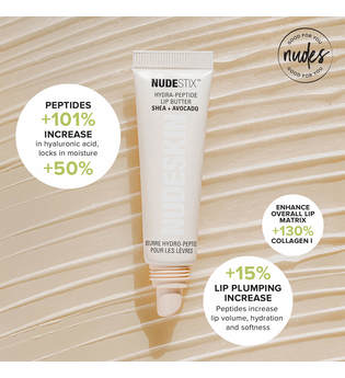 Nudestix Hydra-Peptide Lip Butter Shea + Avocado Lippenpflege 10.0 ml