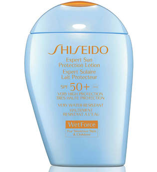 Shiseido Sun Care Expert Sun Protection Lotion WetForce SPF50+ For Sensitive Skin & Children 100 ml