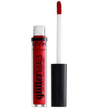 NYX Professional Makeup Glitter Goals Liquid Lipstick (Various Shades) - Cherry Quartz