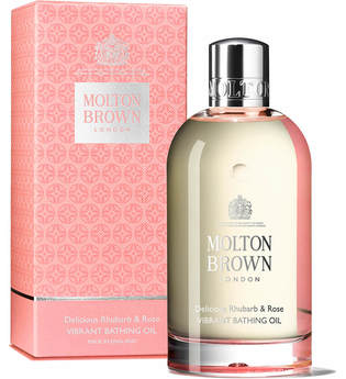 Molton Brown Body Essentials Delicious Rhubarb & Rose Vibrant Bathing Oil Badezusatz 200.0 ml