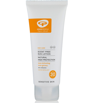 Green People Scent Free Sun Lotion SPF30 - Travel Size (100ml)