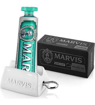 Marvis Classic Strong Mint Toothpaste and Squeezer Bundle