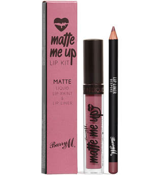 Barry M Cosmetics Matte Me Up Lip Kit (Various Shades) - Bespoke