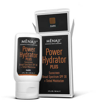 Menaji Power Hydrator PLUS Broad Spectrum Sunscreen SPF30 + Tinted Moisturiser 60ml - Dark