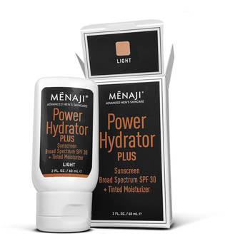 Menaji Power Hydrator PLUS Broad Spectrum Sunscreen SPF30 + Tinted Moisturiser 60ml - Light