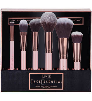 Face Essential Rose Gold 6 Piece Collection Brush Set