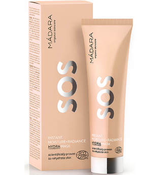 MÁDARA Organic Skincare SOS HYDRA Mask Moisture+Radiance 60 ml Gesichtsmaske