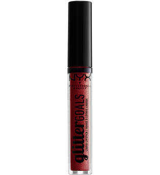 NYX Professional Makeup Glitter Goals Liquid Lipstick (Various Shades) - Crystal Crush