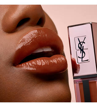 Yves Saint Laurent Rouge Pur Couture Vernis à Levres Water Stain Glow Liquid Lipstick  6 ml NR. 215 - UNDISCLOSED CAMEL