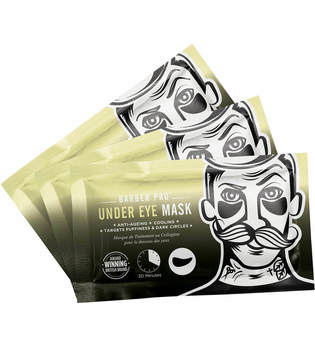 BARBER PRO Under Eye Mask with Activated Charcoal and Volcanic Ash (3 Anwendungen)