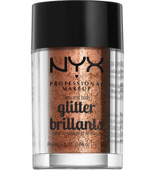 NYX Professional Makeup Glitter Brilliants Face & Body Glitzer 2.5 g Nr. 04 - Copper