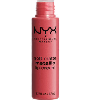 NYX Professional Makeup Soft Matte Metallic Lip Cream (verschiedene Farbtöne) - Manila