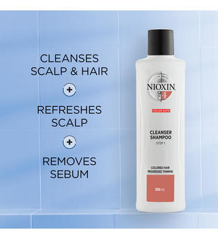 Nioxin System 4 Coloriertes Haar - Sichtbar Dünner Werdendes Haar Haarshampoo 1000 ml