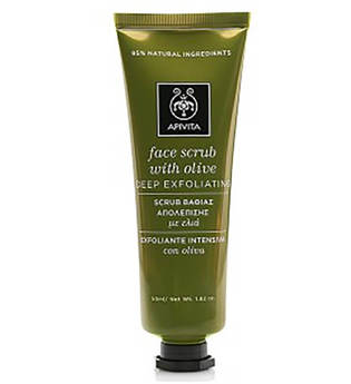 APIVITA Face Scrub for Deep Exfoliation - Olive 50 ml