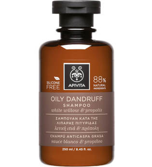 APIVITA Holistic Hair Care Oily Dandruff Shampoo - White Willow & Propolis 250 ml