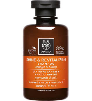 APIVITA Holistic Hair Care Shine & Revitalising Shampoo - Orange & Honey 250 ml