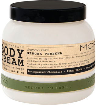 MOR Correspondence Sencha Verbena Body Cream 350ml