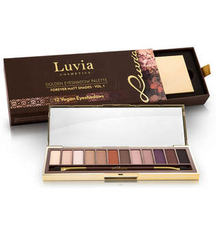 Luvia Cosmetics Lidschatten-Palette »Forever Matt Shades Vol.1«, Vegane Lidschatten-Palette
