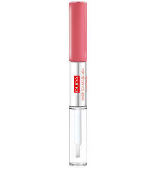 PUPA Made To Last Waterproof Lip Duo - Liquid Lip Colour and Top Coat - Sweet Pink 4 ml