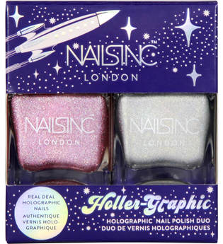 nails inc. Holler-Graphic Nail Varnish 2 x 14 ml