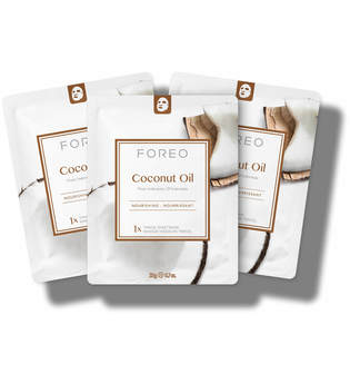 FOREO Skincare COCONUT OIL SHEET MASK FARM TO FACE COLLECTION TUCH Tuchmaske 3.0 pieces
