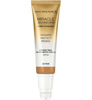 Max Factor Miracle Second Skin  Flüssige Foundation  30 ml Nr. 09 - Tan