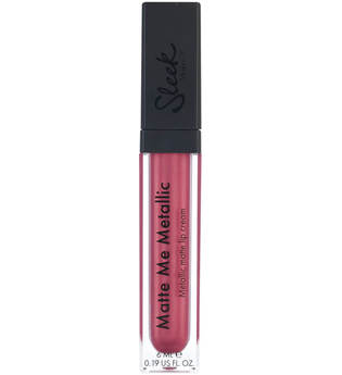Sleek MakeUP Metallic Matte Me Liquid Lipstick 6 ml (verschiedene Farbtöne) - Metallized Rose