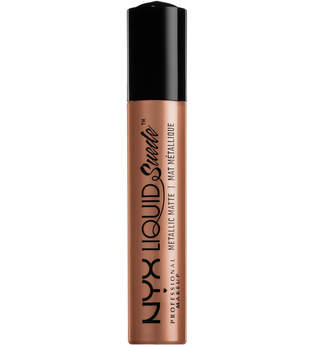NYX Professional Makeup Liquid Suede Matte Metallic Lipstick (verschiedene Farbtöne) - Exposed