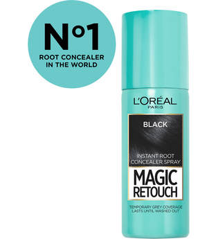 L’Oréal Paris Magic Retouch Temporary Instant Root Concealer Spray 75ml (Various Shades) - Black
