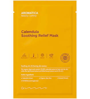 AROMATICA Calendula Soothing Relief Mask (5 Stück) 19 g