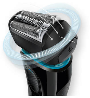 Braun Series 5 5140S Men's Electric Foil Shaver, Wet and Dry, Rechargeable Cordless Razor