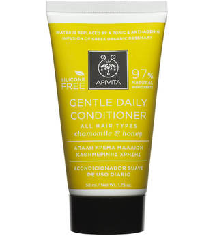 APIVITA Holistic Hair Care Mini Gentle Daily Conditioner for All Hair Types - German Chamomile & Honey 50 ml