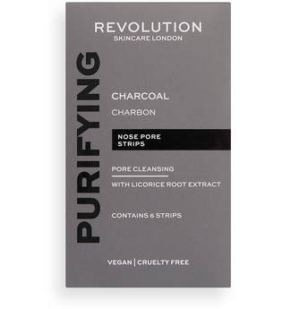 Revolution Skincare Pore Cleansing Charcoal Nose Strips 6g