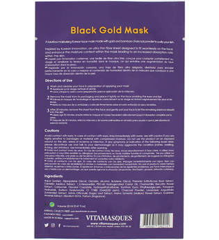 Vitamasques Gold Collection Black Gold Tuchmaske  1 Stk