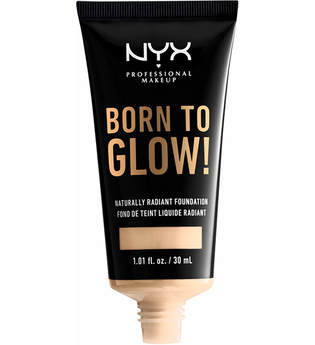 NYX Professional Makeup Born to Glow! Naturally Radiant Foundation Flüssige Foundation 30 ml Nr. 01 - Pale