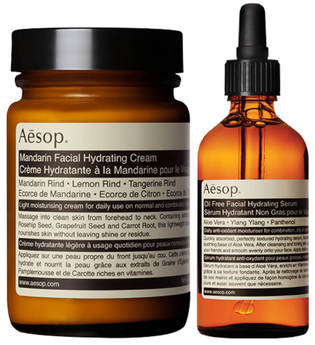Aesop Mandarin Facial Cream and Lightweight Serum Duo