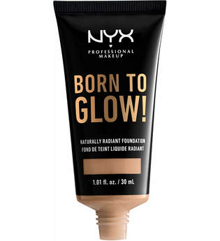 NYX Professional Makeup Born to Glow! Naturally Radiant Foundation Flüssige Foundation 30 ml Nr. 09 - Medium Olive