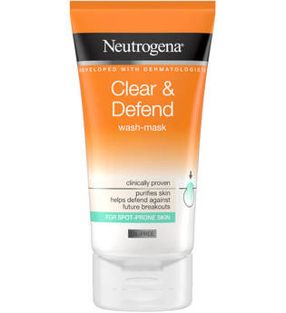 Neutrogena Clear and Defend 2 in 1 Wash Mask 150ml
