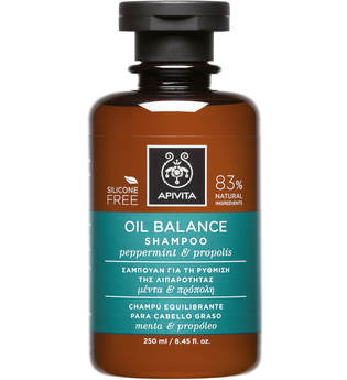 APIVITA Holistic Hair Care Oil Balance Shampoo - Peppermint & Propolis 250 ml