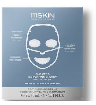 111SKIN Sub Zero De-Puffing Energy Mask Box