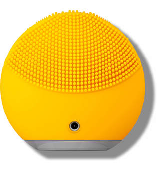 FOREO LUNA Mini 2 Dual-Sided Face Brush For All Skin Types - Sunflower Yellow - USB Plug
