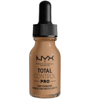 NYX Professional Makeup Total Control Pro Drop Controllable Coverage Foundation 13ml (Various Shades) - Caramel